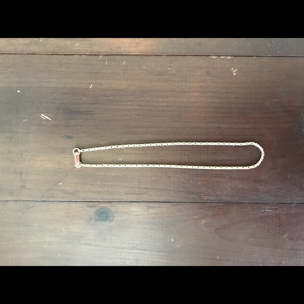 Gold necklace